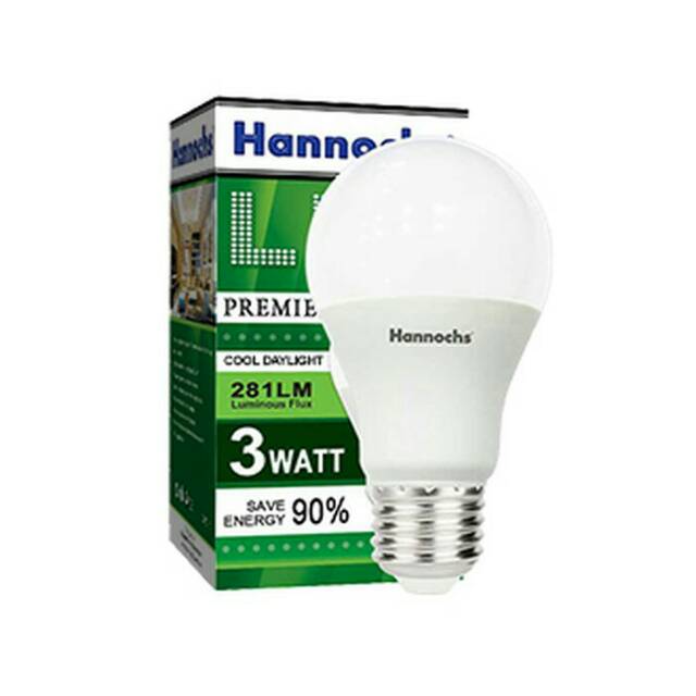 Lampu LED 3 watt Hannochs Premier LED