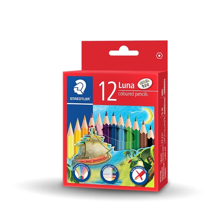 

WARNAPENSIL- STAEDTLER LUNA COLOURED PENCIL 136 01 C12TH -PENSIL WARNA