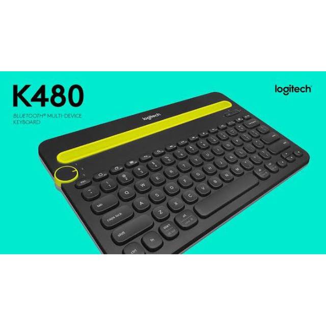 Keyboard Logitech K480 Multi Device Wireless Keyboard Bluetooth GARANSI RESMI