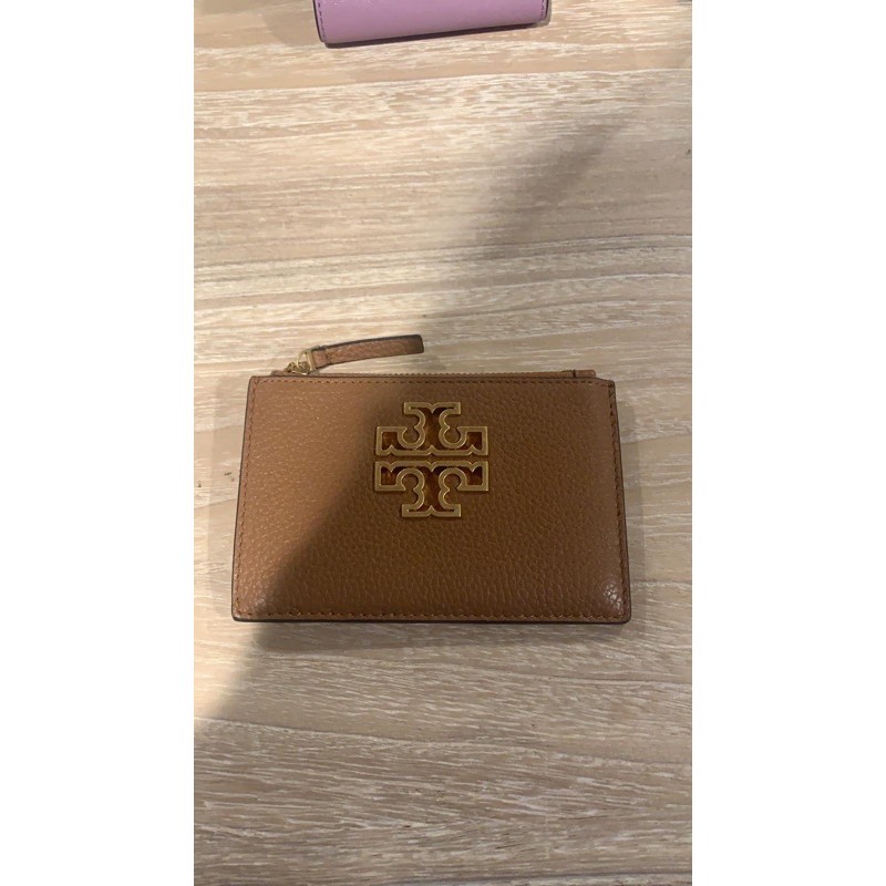 Tory Burch Britten zip card