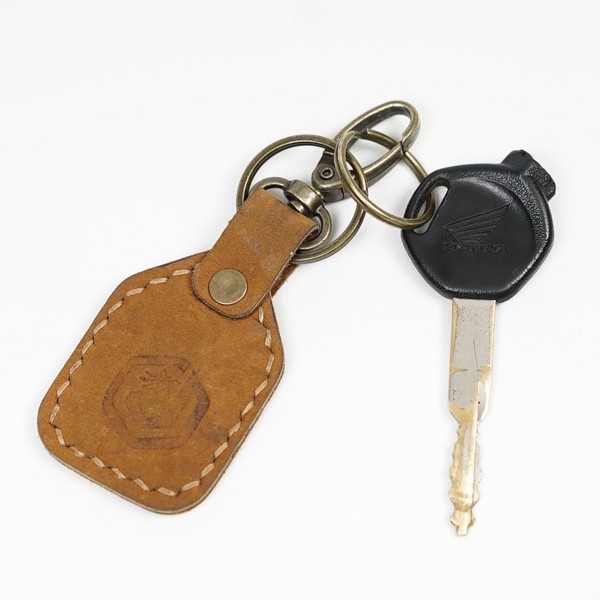 Gantungan Kunci Kulit Sapi Asli Crazy Horse Premium Leathers