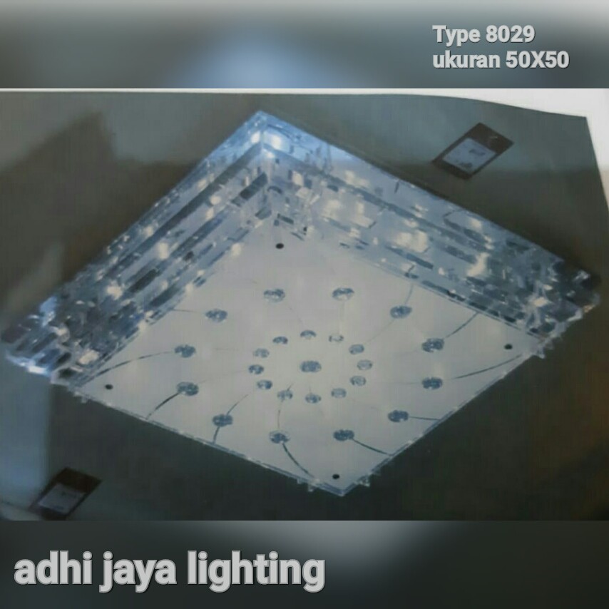 lampu plafon lampu plafon rumah minimalis remote 8029 ukuran 3 warna
