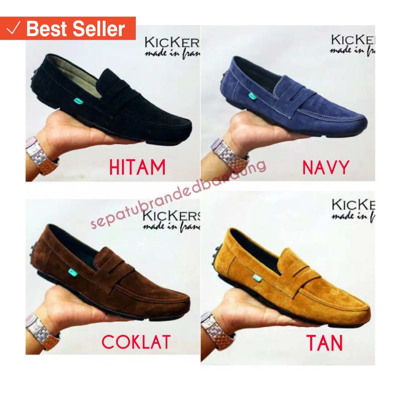 SEPATU SNEAKRES UNISEX SPORT FASHION KEKINIAN  / SEPATU SLIP ON PRIA KICKERS JEVLIN SEPATU KASUAL