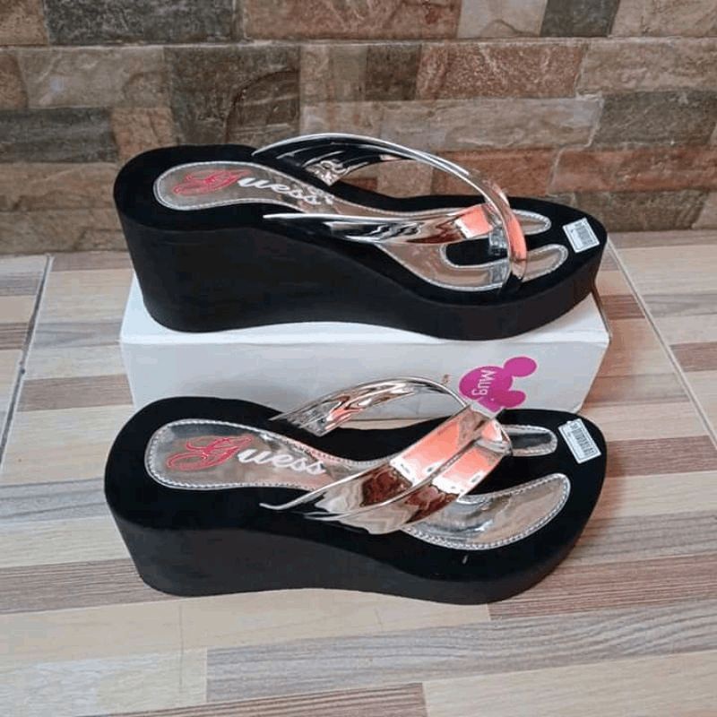 Sandal Wanita Sendal Wedges Manohara Tinggi 65 mm