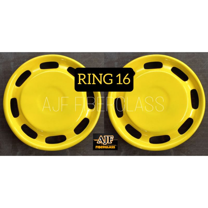 2pcs WILDOP TRUK/CANTER/BUS RING 16 kuning