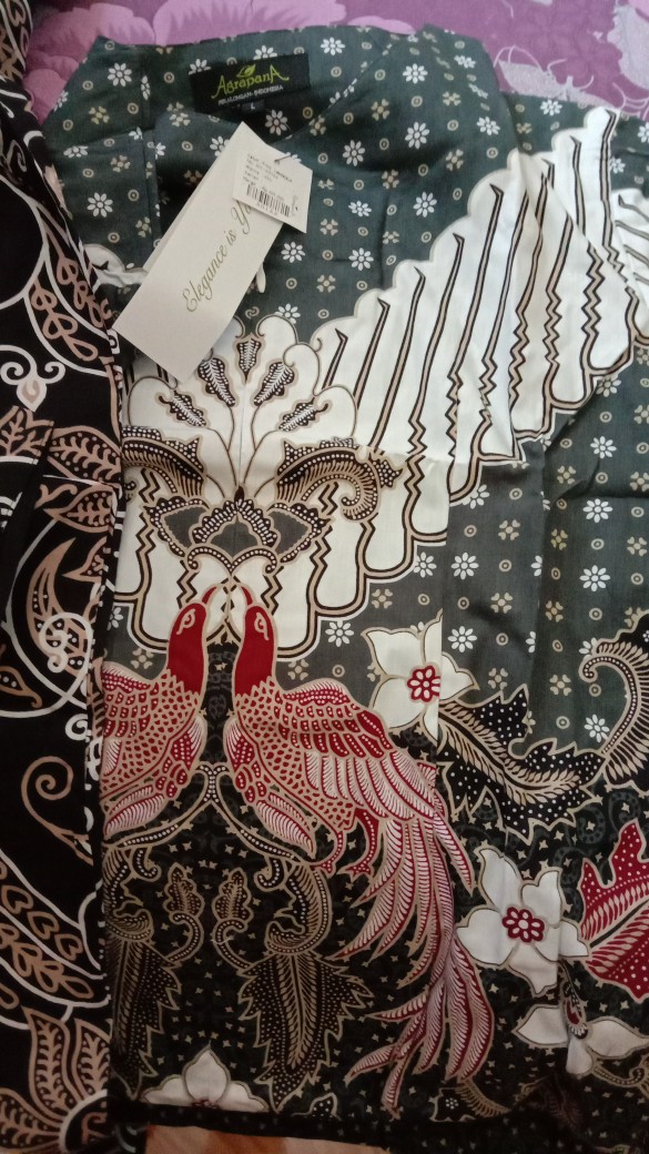 Agrapana Blouse Batik Wanita Baju Atasan Batik Wanita Modern Couple Sarimbit Lengan Panjang Labda