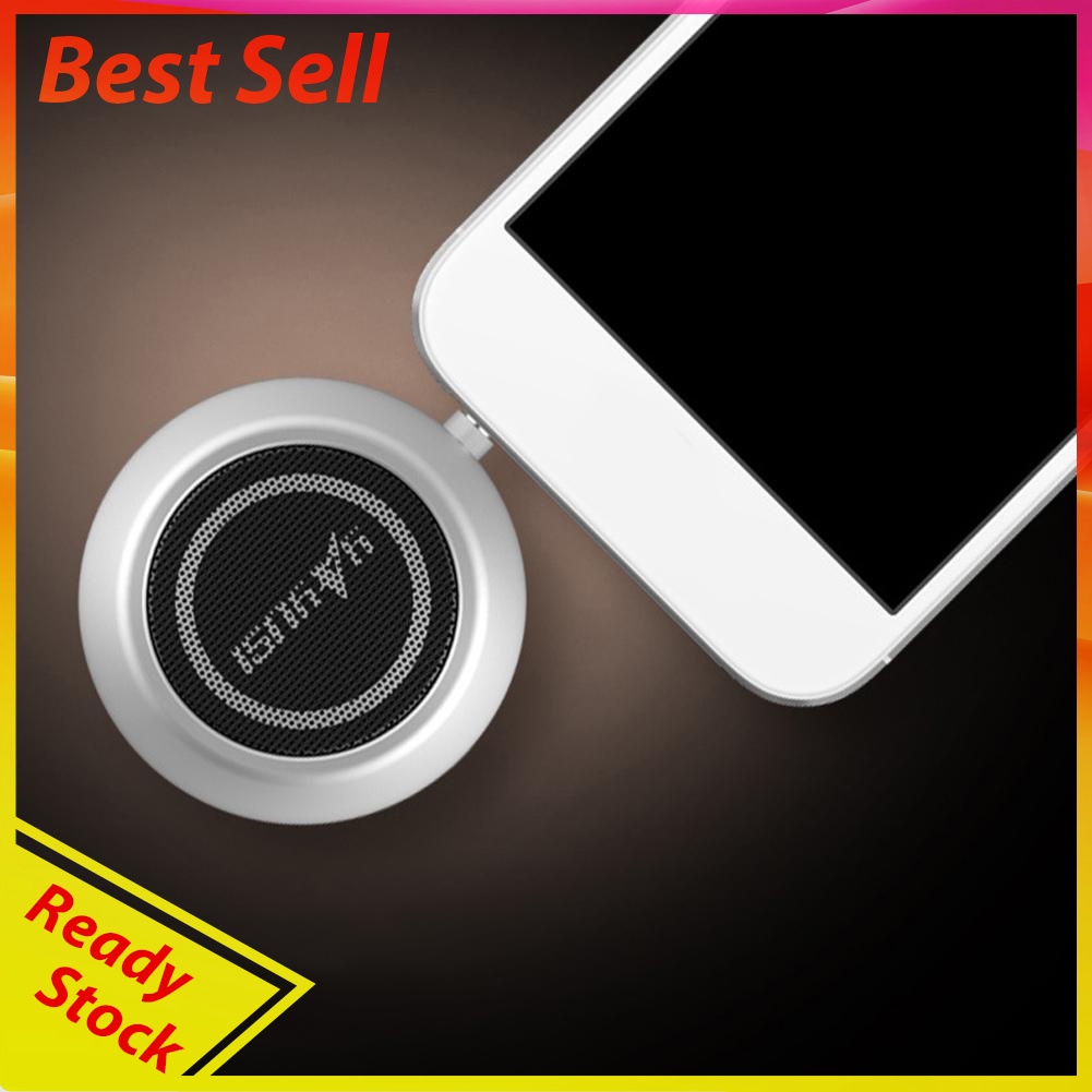 A5 Mini Speaker 3.5mm Jack AUX Stereo Music Audio Player for Phone Notebook