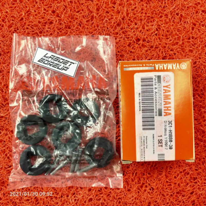 KARET RUMAH KOPLING SET DAMPER CLUTCH DUMPER VIXION OLD NEW JUPITER MX NEW BYSON  NEW R15 ORI YGP