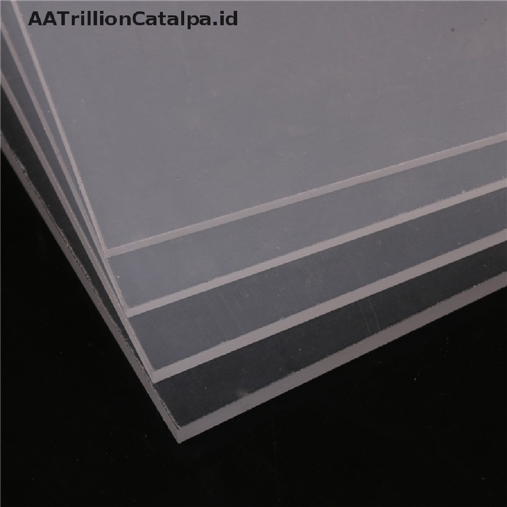 (Aatrillioncatalpa) Panel Plexiglass Akrilik Transparan Ukuran 2-5mm