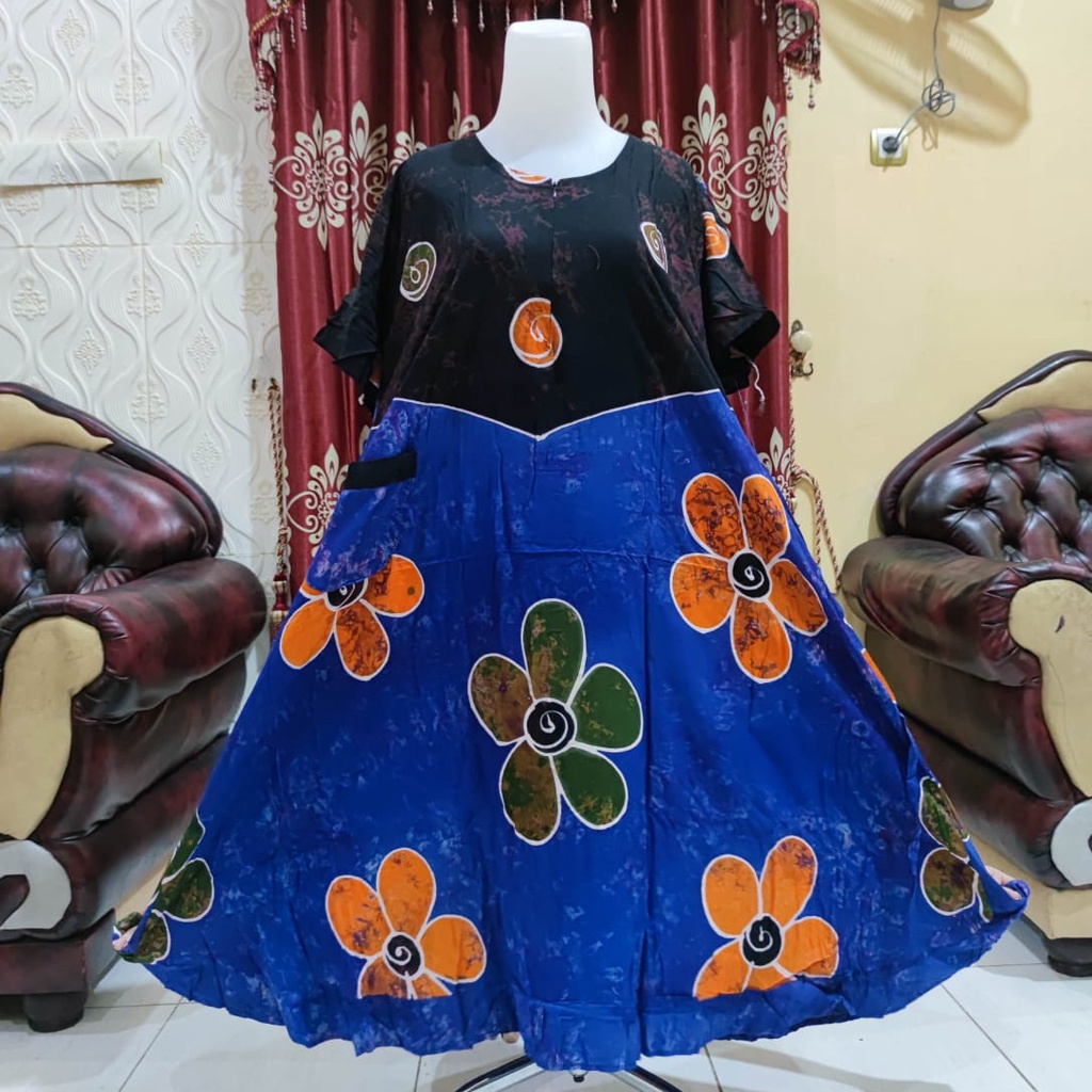 Daster Runa Batik Tania Motif 007 | Daster Runa Batik | Daster Murah | Daster Pekalongan