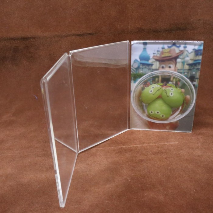 

Terlaris Acrylic Frame Foto 3 Sisi