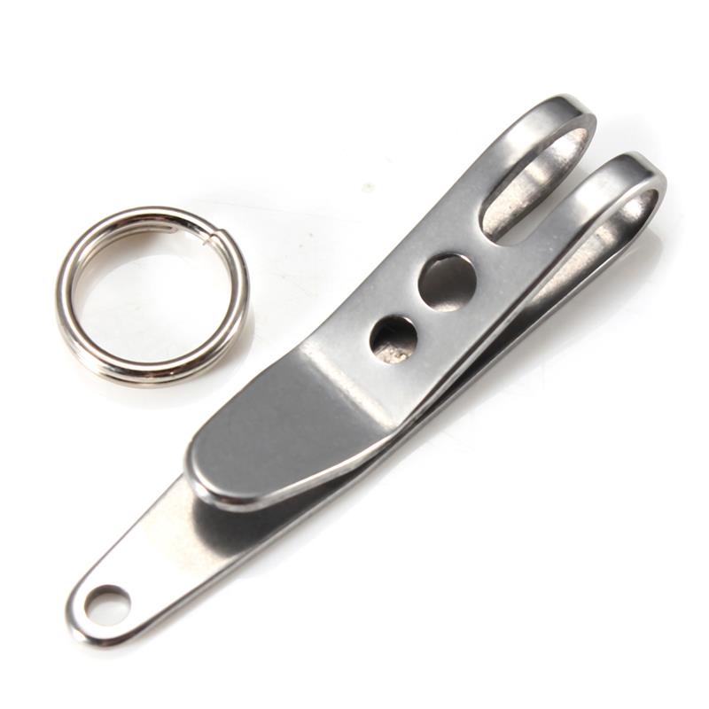 UFO Expand Suspension Clip Key Ring - A261B - Silver