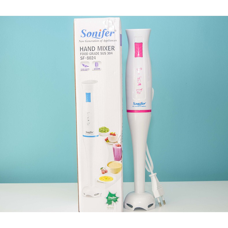 SONIFER BLENDER TANGAN HAND BLENDER MULTIFUNGSI SF-8024