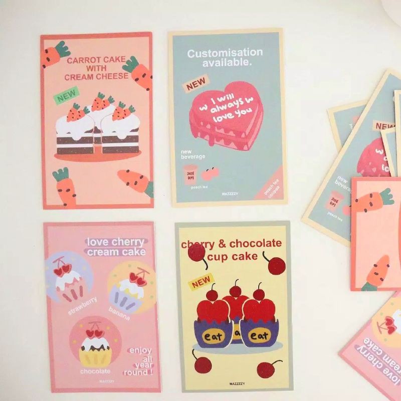 

KOREAN CAKE ART PRINT FOR DIY BINDER