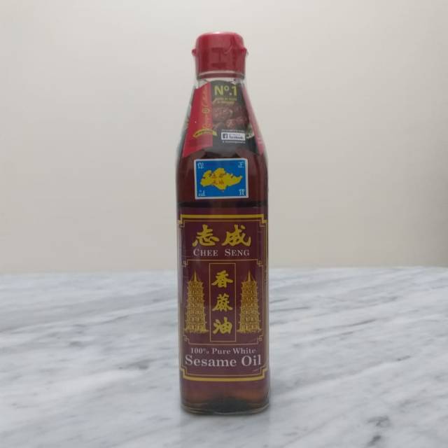 

CHEE SENG WHITE SESAME OIL 375 ML - Minyak Wijen Putih