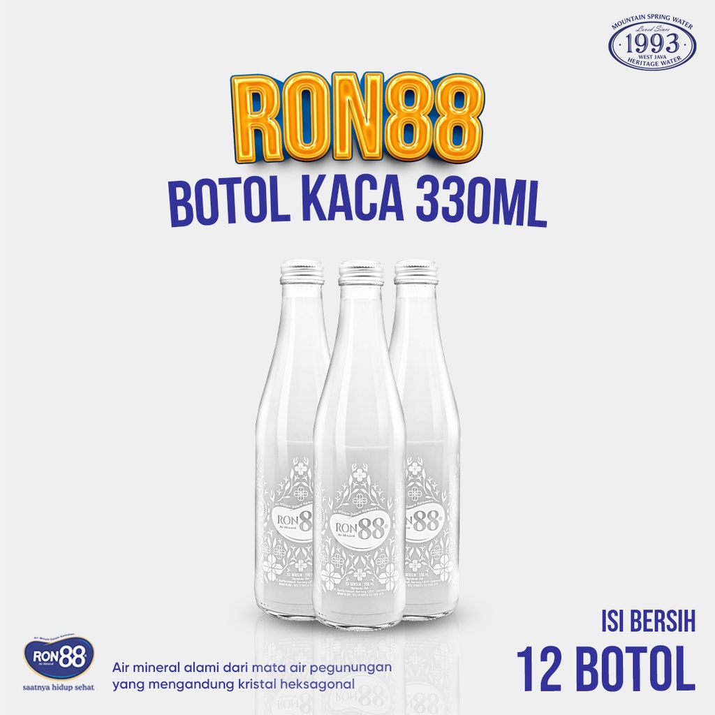 Ron88 botol kaca 330ml