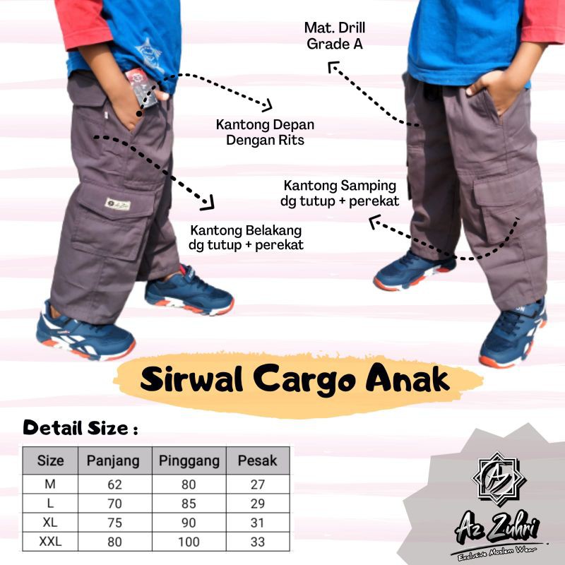 Sirwal tempur anak Az zuhri