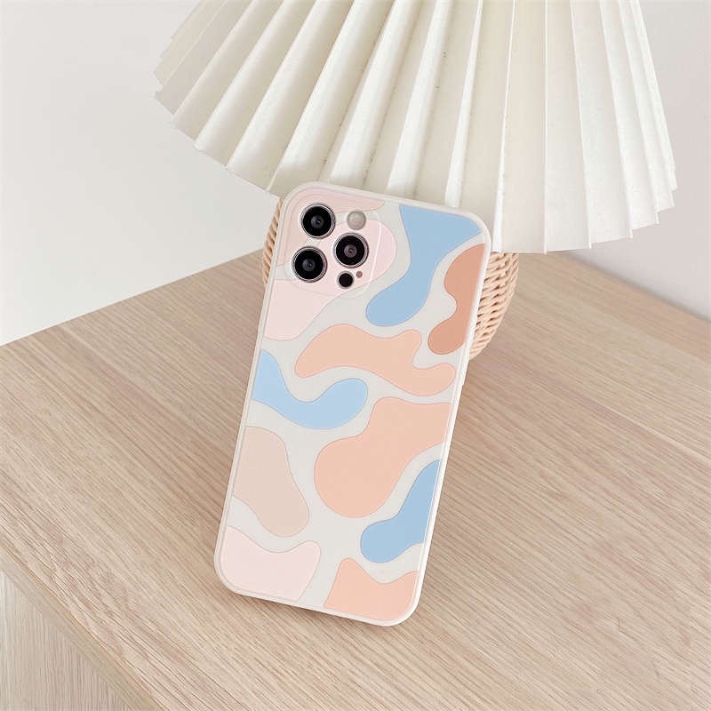 Morandi Case Pelindung Kamera Motif Print Leopard Untuk Redmi 10 Pro 10S 9T 9S Note9 Note8 Xiaomi POCO X3 NFC X3Pro