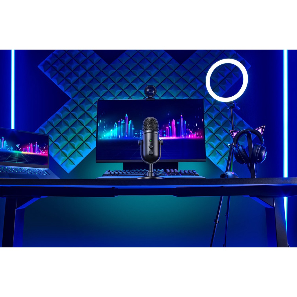 Razer Seiren V2 Pro - Professional-grade USB Microphone for Streamers