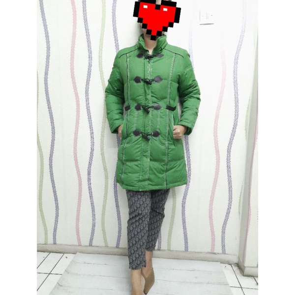 preloved seken  jaket coat winter wanita size M toL