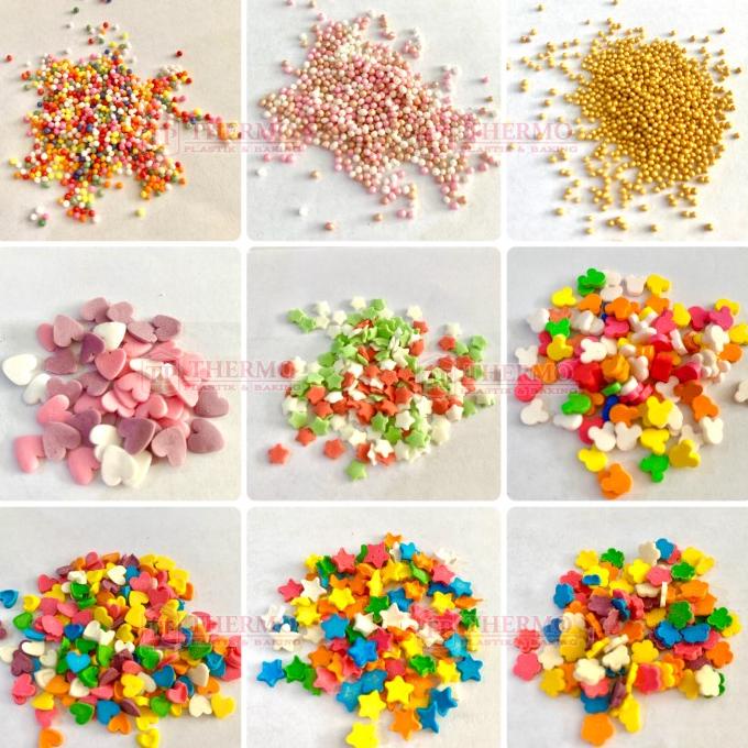 

(50 gr) Sprinkle Spikel Trimit Springkel Hiasan Kue Tabur Confetti