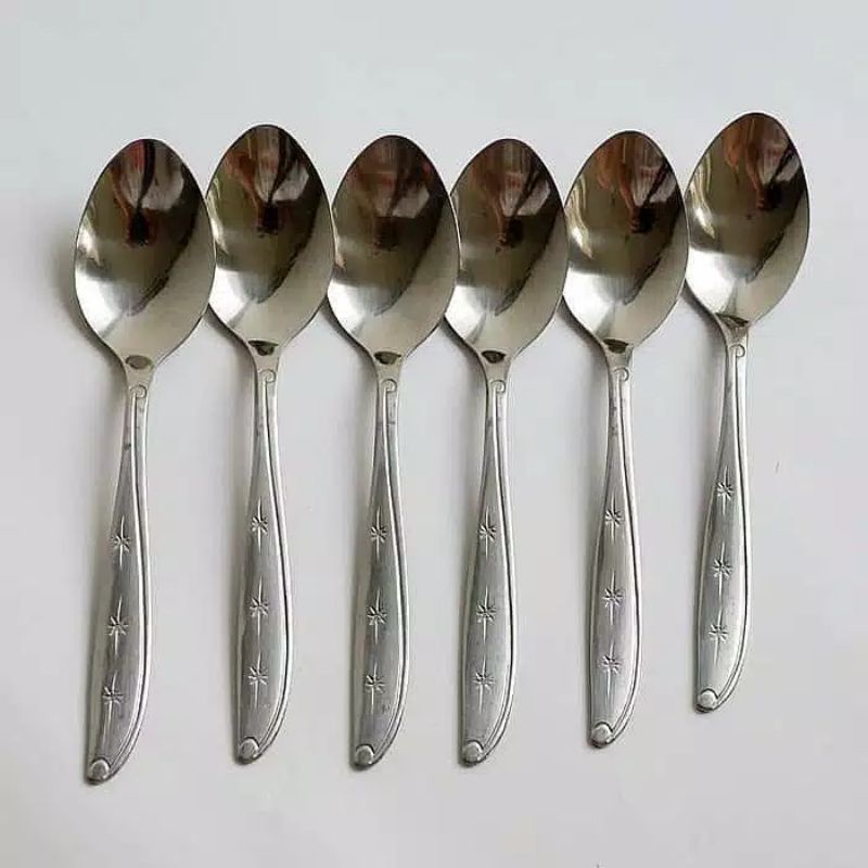 Sendok makan 12pcs / Sendok stainless steel 1 lusin / garpu stainless steel