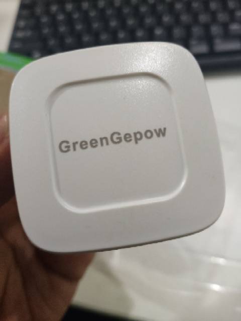 Travel Charger AC ADAPTOR Green GEPOW 2Usb 2,4A Micro Iphone Type C