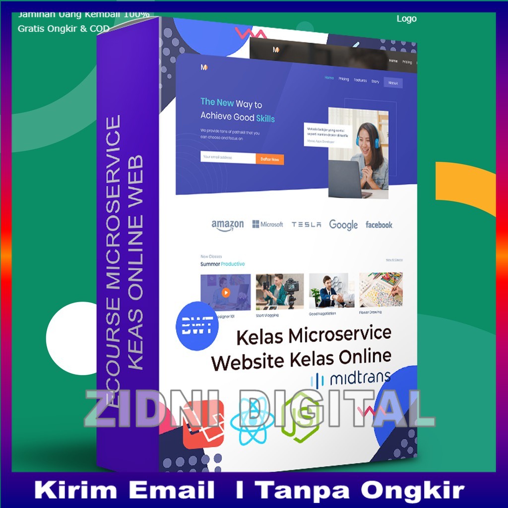 Kelas Microservice Website Kelas Online BWT