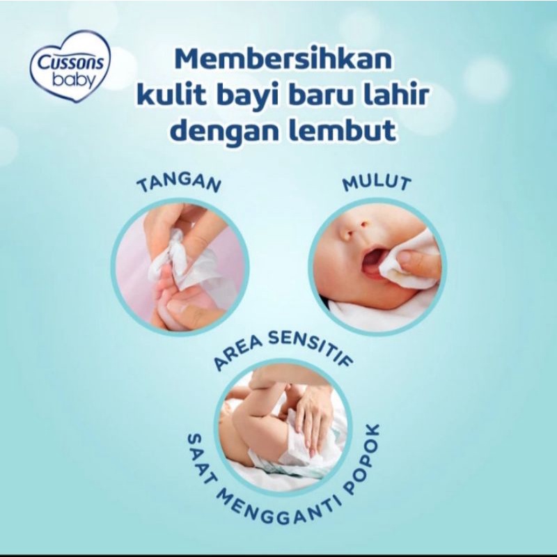 Tisu Basah Cusson Cussons Baby Wipes Multipurpose Anti Bakteri