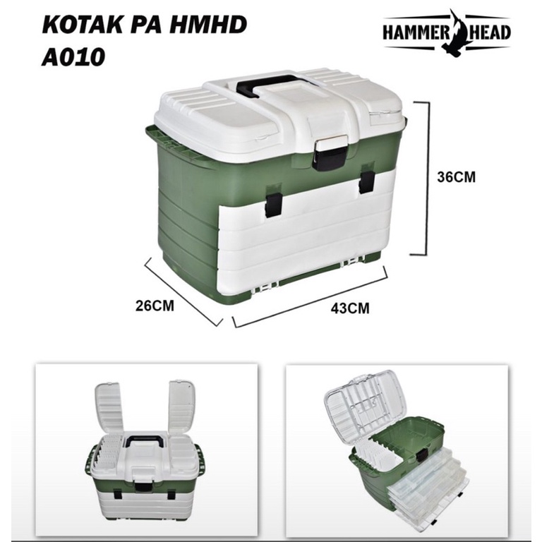 BOX HAMMERHEAD A010 dan A016