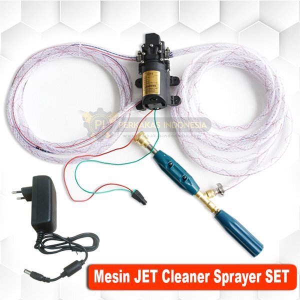 Pompa Air Power SET Mesin JET Cleaner Sprayer SET Otomatis Power Pembersih Mobil Sepeda Motor Cuci A