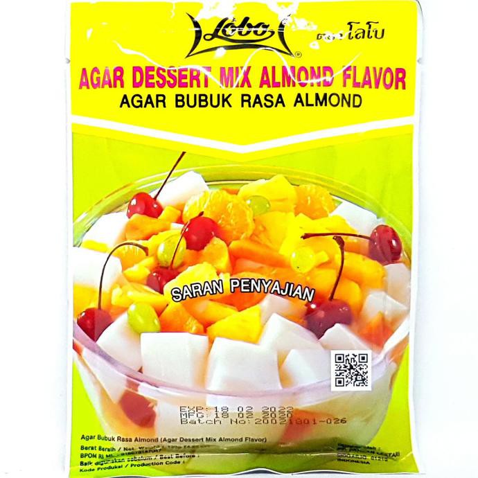 

Best Seller] Lobo Agar Dessert Mix Almond Flavor 130Gr | Ager Bubuk Rasa Jeli Jelly