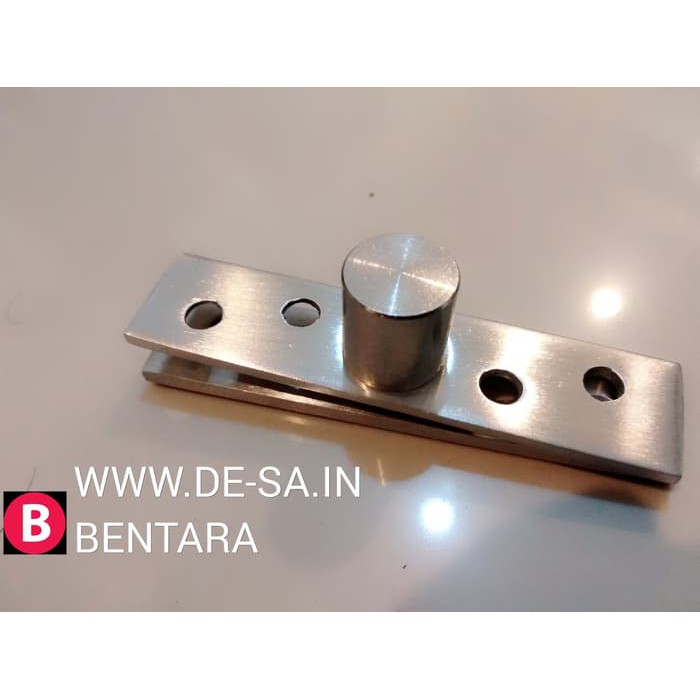 2 x Engsel Pivot Tengah 4&quot; / 100 MM - Jendela - Stainless Steel