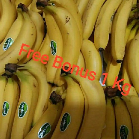 

Pisang Sunpride Uk ½ kg + Gratis Bonus