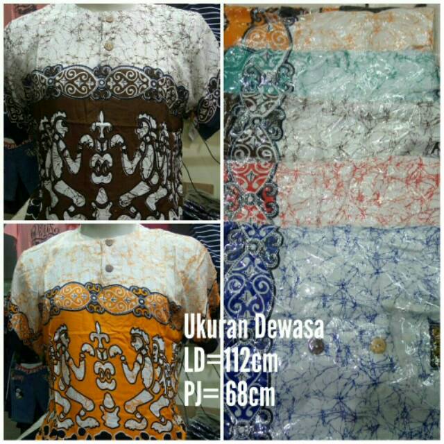 TerBaru Baju Bali Kukuh Unisex Motif Wayang