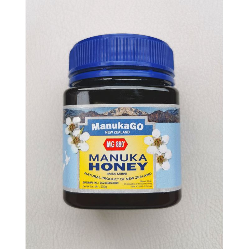 

Manukago MG 880 + 250 gr - ASLI New Zealand - Manuka Honey MGO880 / UMF 20 +