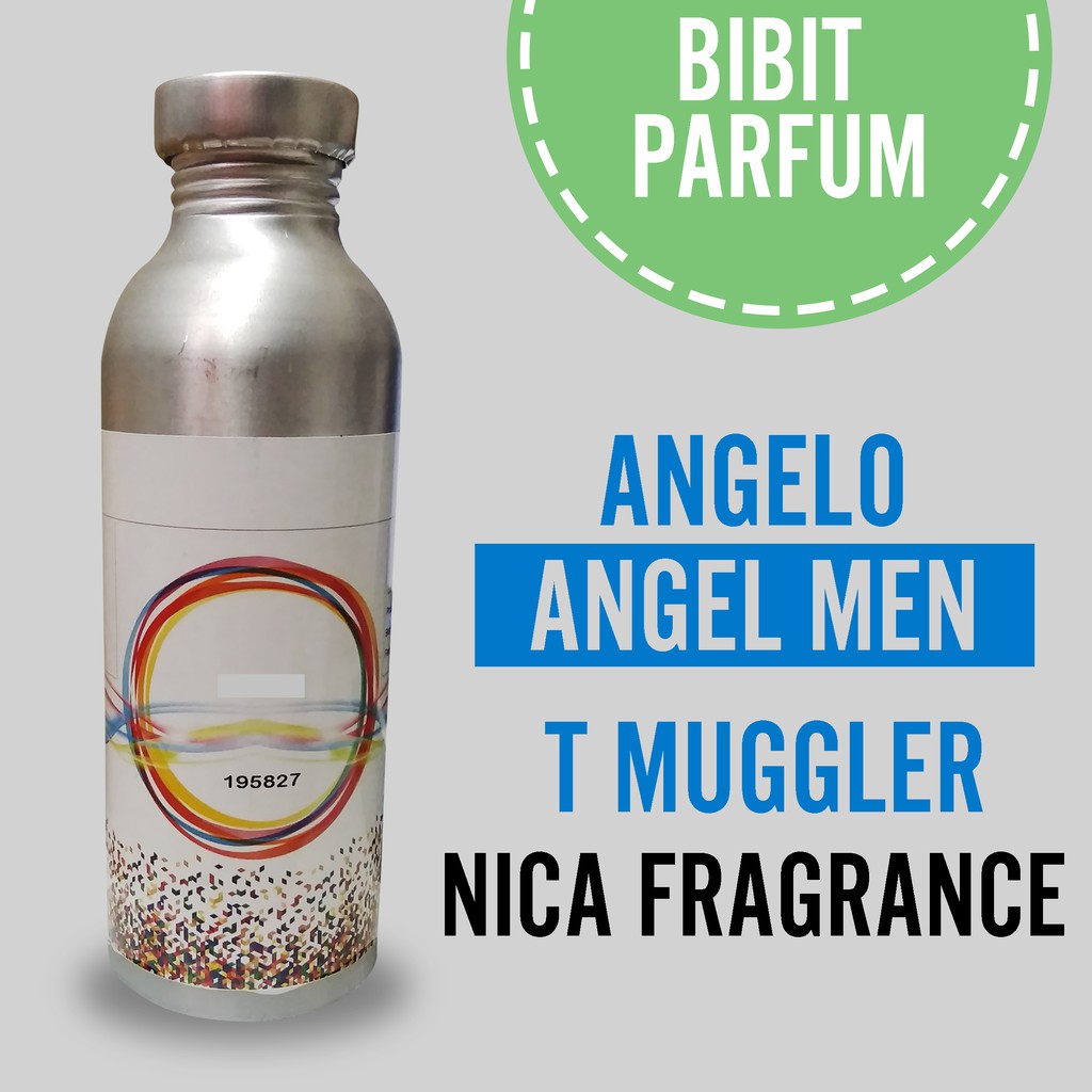 BIBIT PARFUM MURNI 4ANGEL MEN T-MUGGLER - ANGELO NICA FRAGRANCE 250 ML SEGEL PABRIK