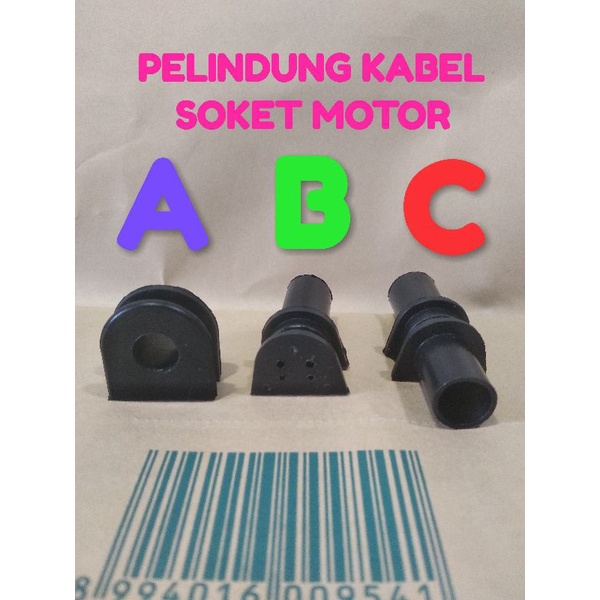 KARET PELINDUNG KABEL SOKET MOTOR