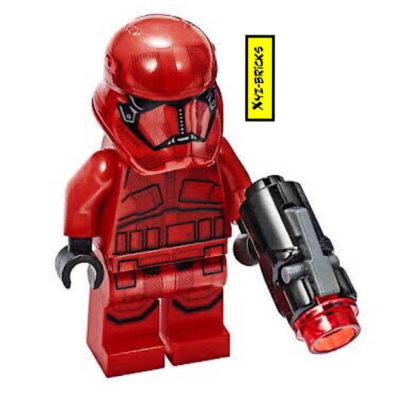 LEGO SW1065 - Star Wars Sith Trooper Episode 9 Minifigure with Weapon
