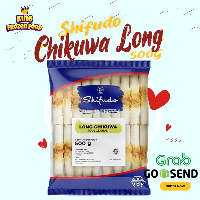 Shifudo Chikuwa Long Ikan Olahan 500G