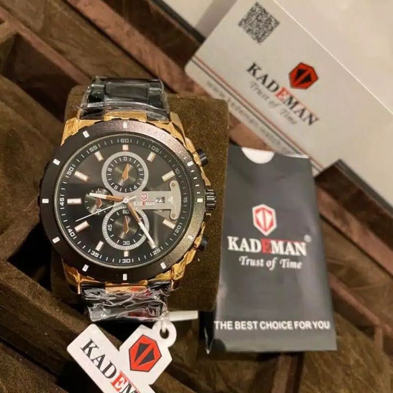 JAM KADEMAN ORIGINAL RANTAI STAINLISS STEEL