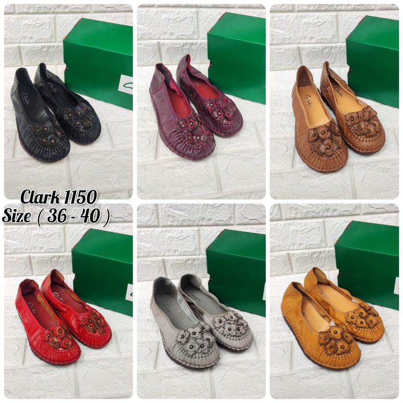 clarks flat 1150 / sepatu wanita clarks