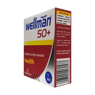 Vitabiotics Wellman 50 Multivitamin  Suplemen Kesehatan 