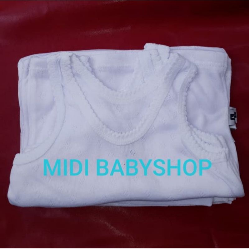 Singlet Bayi / Kaos dalam bayi polos ukuran XL