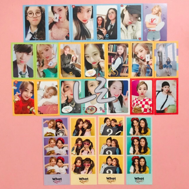 TWICE - What is Love? (Photocard: Nayeon Jeongyeon Momo Sana Jihyo Mina Dahyun Chaeyoung Tzuyu)