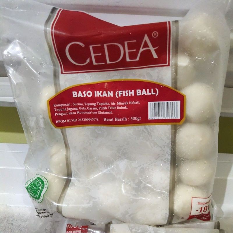 

Bakso Ikan Cedea 500gr