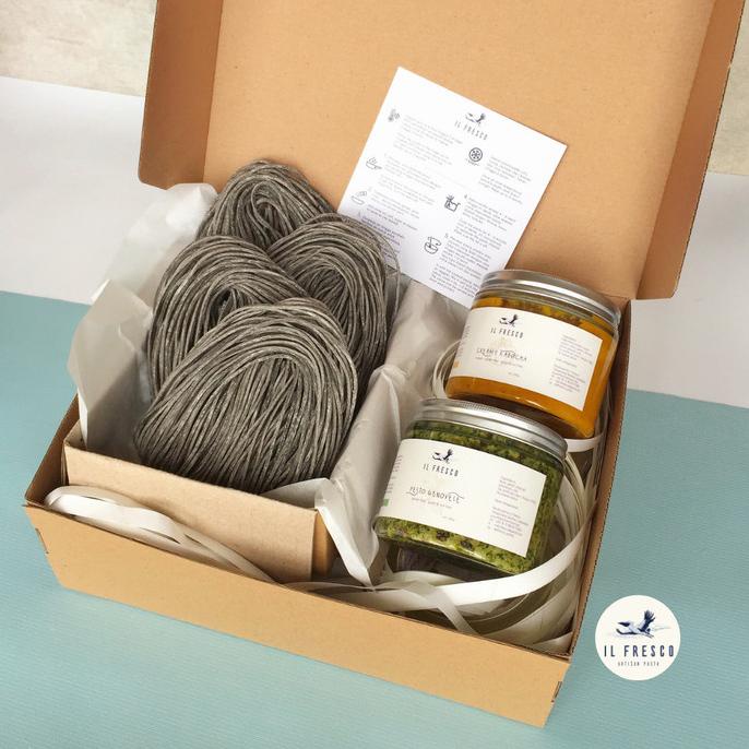 

BISA BAYAR DITEMPAT Gift Set Homemade Artisan Pasta + Sauce Hampers Parcel Bingkisan Kado HEMAT