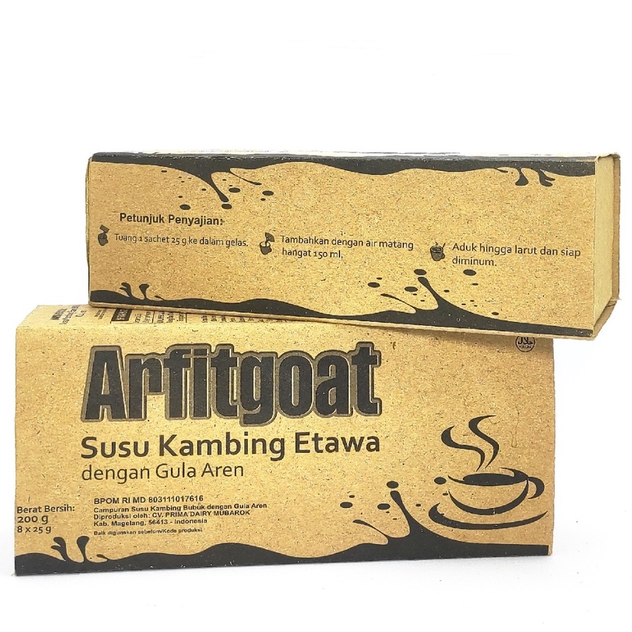 

Susu Kambing Etawa Bubuk Gula Aren Arfitgoat Original Asli Promo Harga Murah
