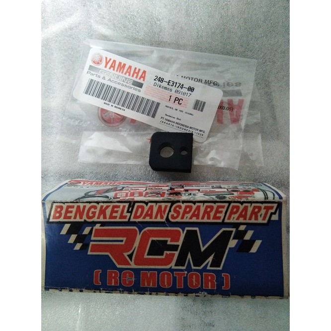 HOLDER OIL PIPE TEMPAT KARET DI BAK KOPLING KANAN RXKING RX KING RXK RXS SPESIAL SPECIAL SELANG OLI SAMPING OLSAM BESAR N KECIL 248-E3174-00