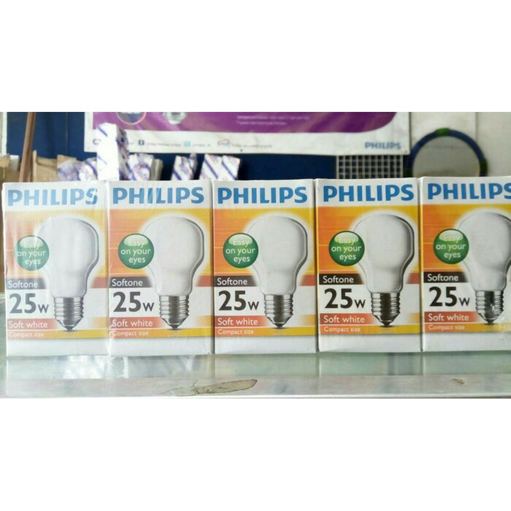 Jual LAMPU BOHLAM PHILIPS SOFTONE Limited